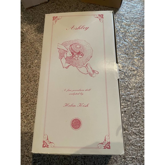 Hamilton Heritage Porcelain Doll- Ashley - Picture 4 of 8